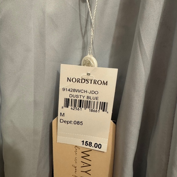 WAYF | Angelina Slit Wrap Dress - Picture 6 of 6